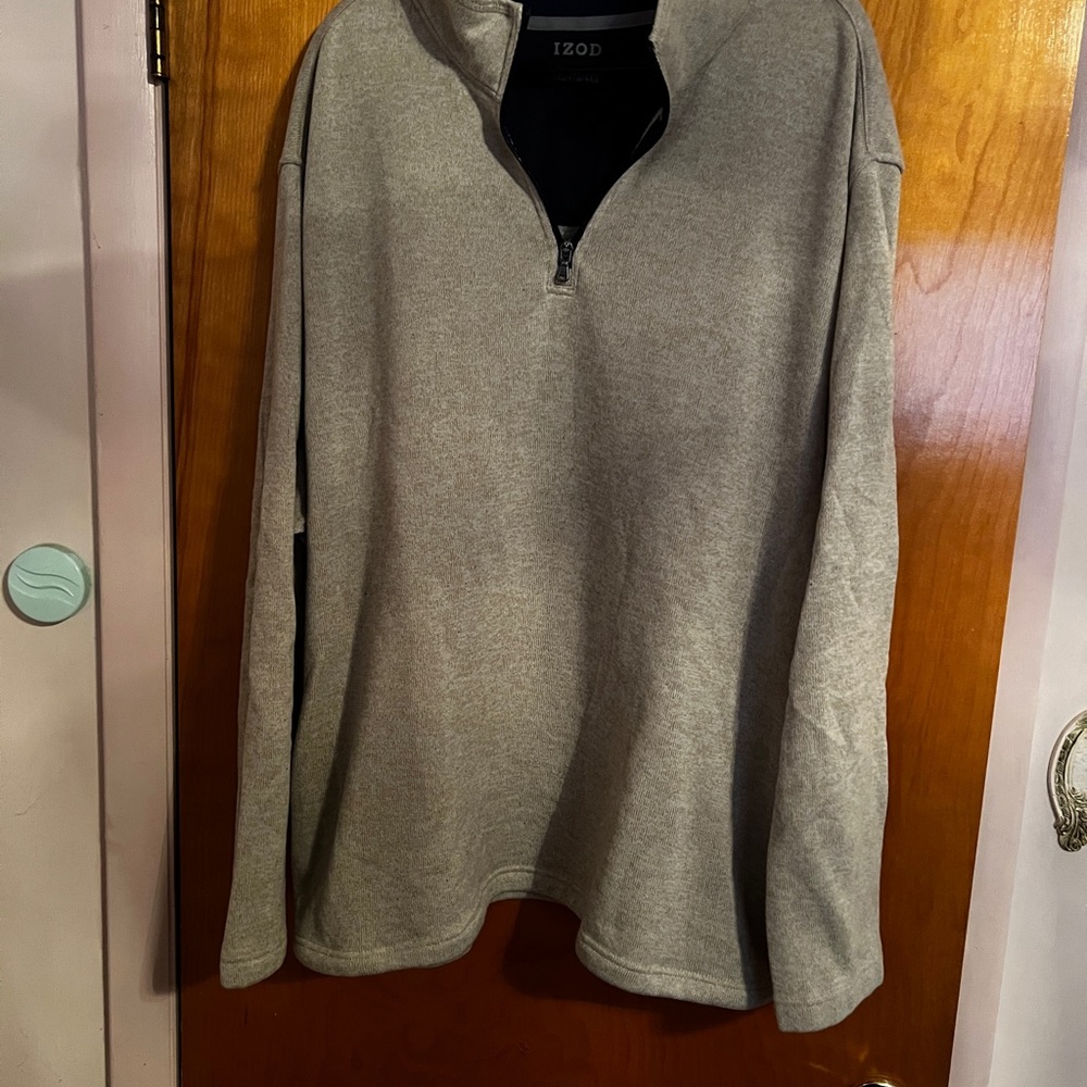 Izod Quarter Zip Pullover (4XL)
